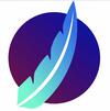 Librechat logo (feather in a circle)